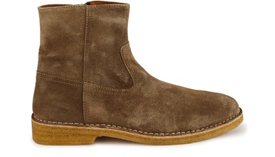 Shop Isabel Marant Claine Ankle Boots In Taupe