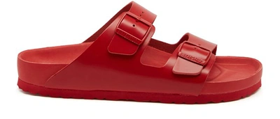 Shop Valentino Birkenstock X  Garavani  Garavani Sandals In Rosso