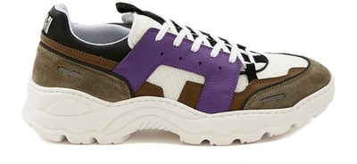 Shop Ami Alexandre Mattiussi Lucky Running Shoes In Violet