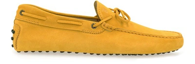 Shop Tod's Gommini 122 Loafers In Zabaione