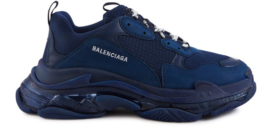 Supreme X Balenciaga Triple S Trainer Black Gold 483560