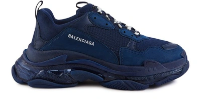 Shop Balenciaga Triple S Clear Sole Trainers In 4107