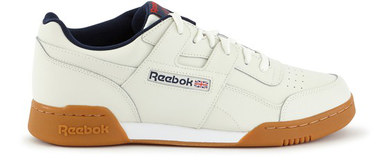 reebok workout trainers in chalk