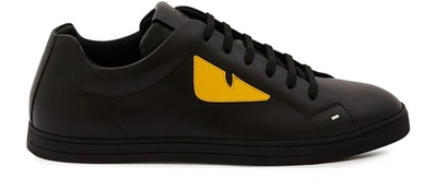 Shop Fendi Sneaker In Nero