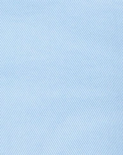 Shop Dondup Woman Denim Cropped Pastel Blue Size 29 Cotton, Elastane