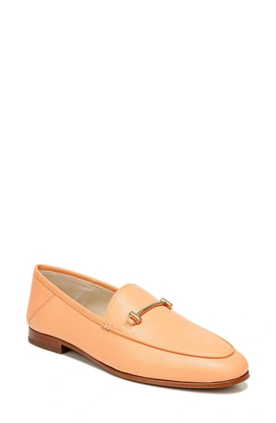 Shop Sam Edelman Lior Loafer In Cantaloupe Leather