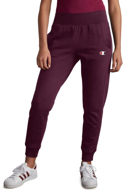 Champion Reverse Weave Jogger Pants In Dark Berry Purple | ModeSens