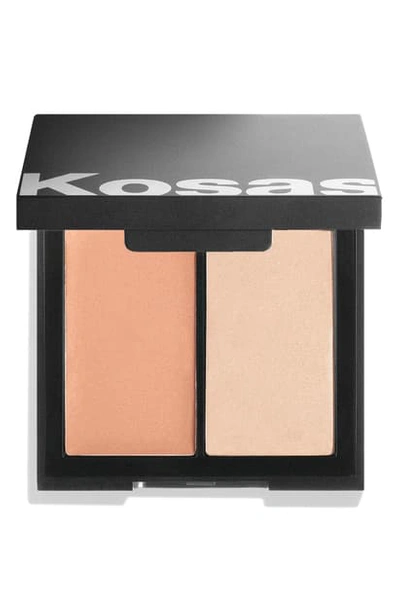 Shop Kosas Color & Light Intensity Cream Blush & Highlighter Palette In Tropic Equinox Intensity 2