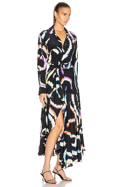 Shop A.l.c Amaya Dress In Midnight Multi