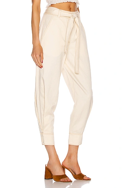 Shop Ulla Johnson Levi Pant In Ivory