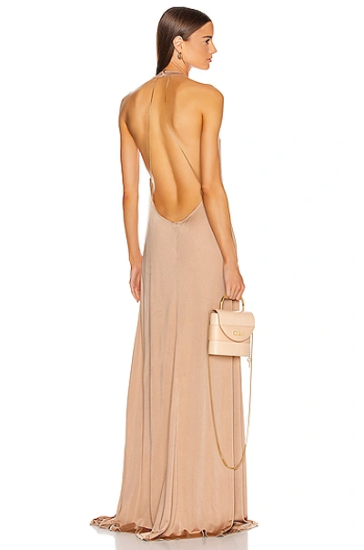 Shop Alexis Xaverie Dress In Tan