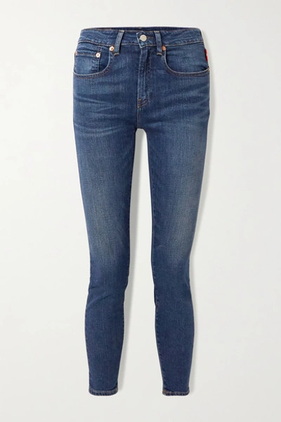 Shop Denimist Fern Mid-rise Skinny Jeans In Blue