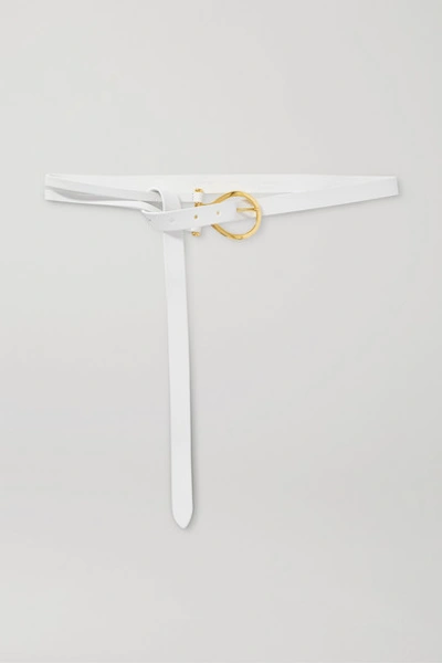 Shop Anderson's Leather Belt In White