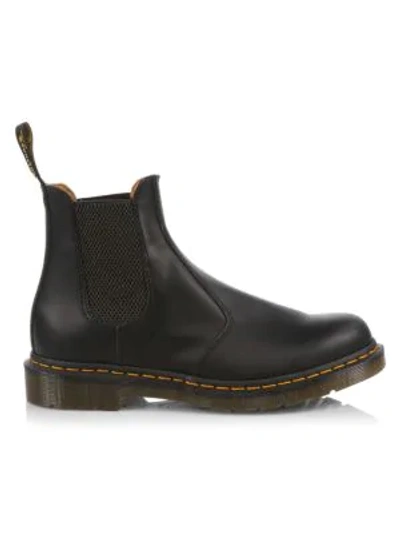 Shop Dr. Martens' 2976 Smooth Leather Chelsea Boots In Black