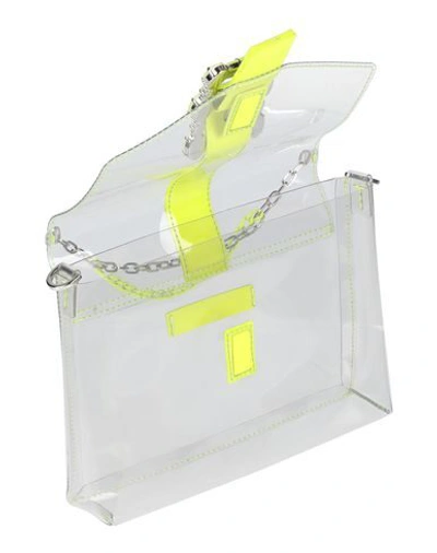 Shop Orciani Cross-body Bags In Yellow