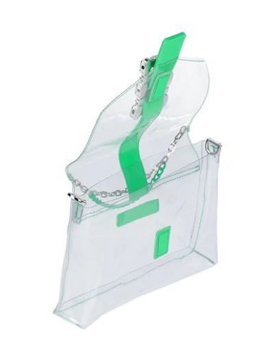 Shop Orciani Cross-body Bags In Acid Green