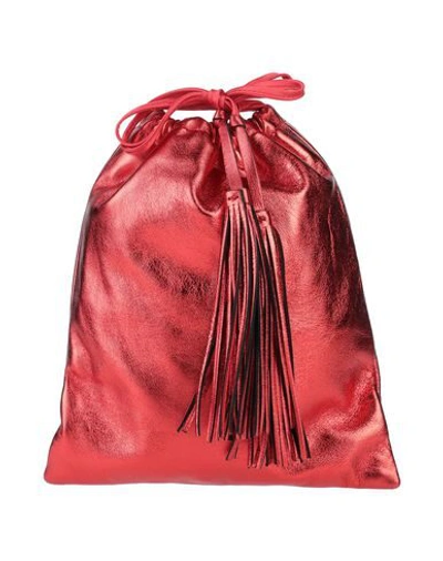 Shop Attico Handbag In Red