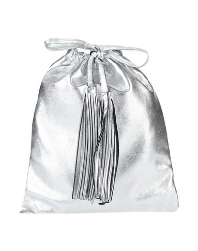 Shop Attico Handbags In Silver