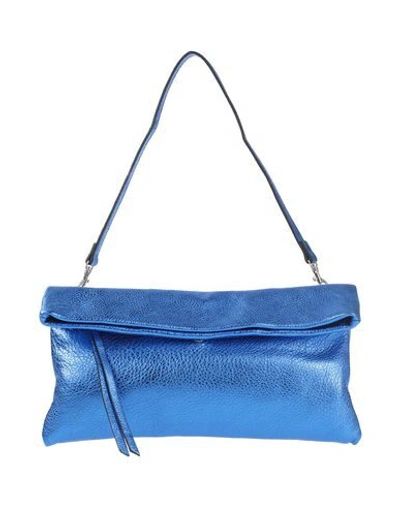 Shop Gianni Chiarini Handbag In Bright Blue