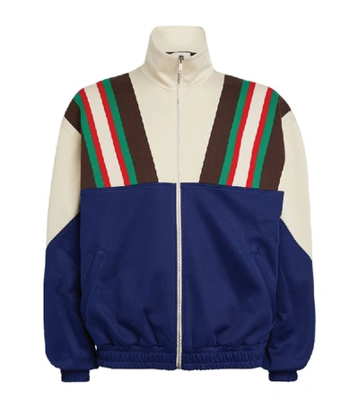 Shop Gucci Logo Track Jacket