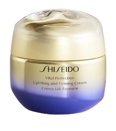 Shop Shiseido Vital Perfection Uplifting And Firming Cream (50ml) In White