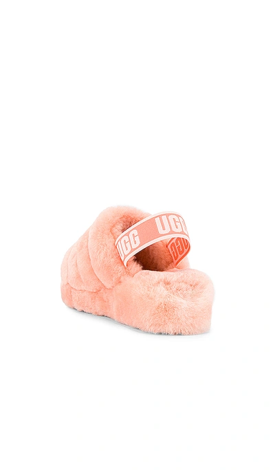 Shop Ugg Fluff Yeah Slide In Beverly Pink