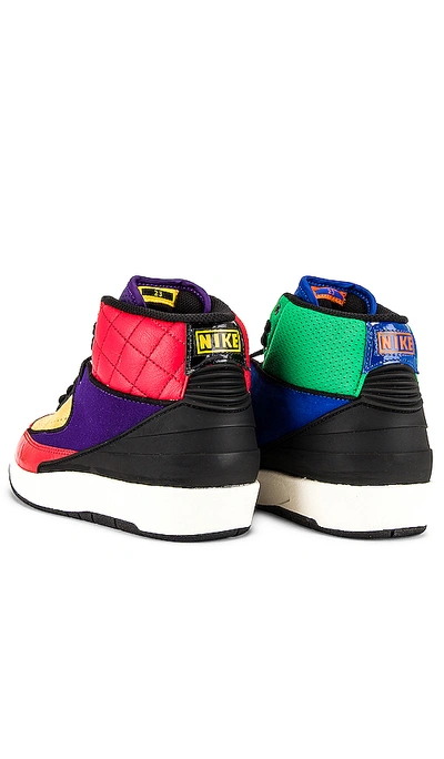 Shop Jordan 2 Retro Sneaker In Action Red  Black & Cosmic Purple