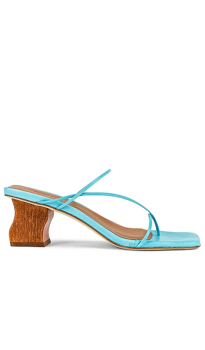 Shop Rejina Pyo Wave Harley Sandal In Jewel Blue