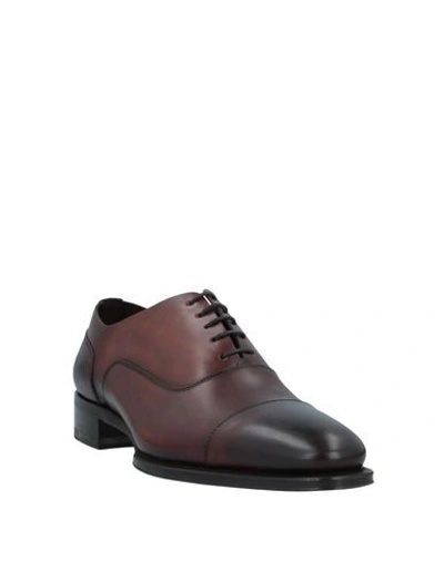 Shop Dsquared2 Lace-up Shoes In Dark Brown