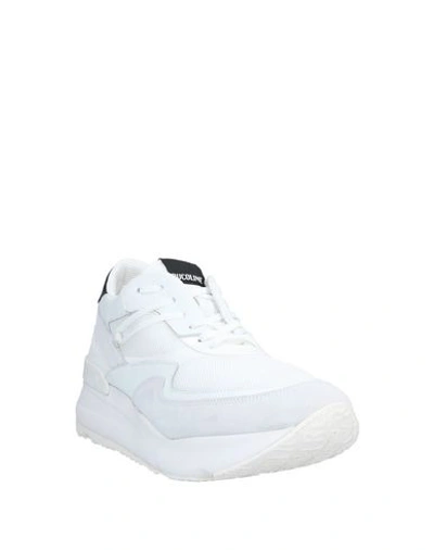 Shop Ruco Line Rucoline Man Sneakers White Size 9 Soft Leather, Textile Fibers