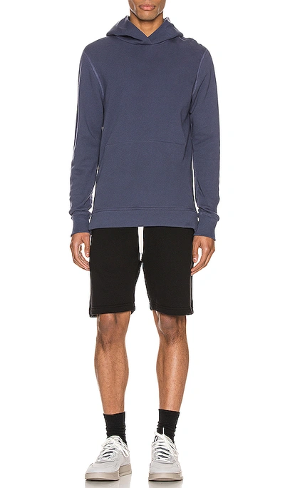 John Elliott Crimson Straight-leg Track Shorts In Black