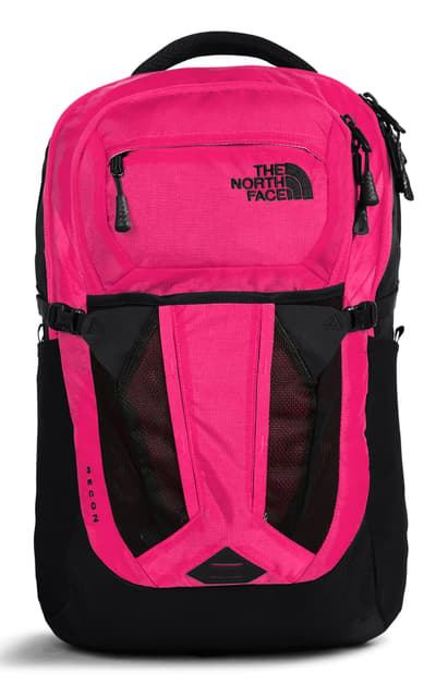 The North Face Recon Backpack In Mr Pink Ripstop Black Modesens