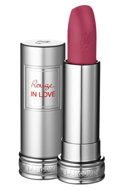 Shop Lancôme Rouge In Love Long-lasting Lipstick In 383n Midnight Crush