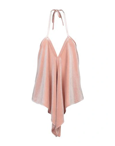 Shop Jovonna Top In Pale Pink