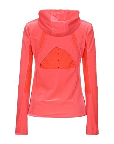 Shop C-clique Woman Sweatshirt Coral Size Xs Polyamide, Elastane, Polyester In Red