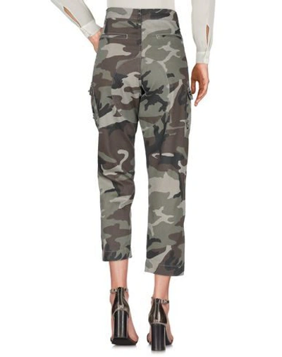 Shop Pinko Pants In Military Green