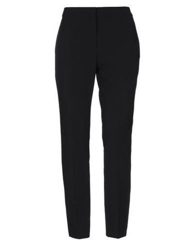 Shop Moschino Woman Pants Black Size 4 Polyester, Polyurethane