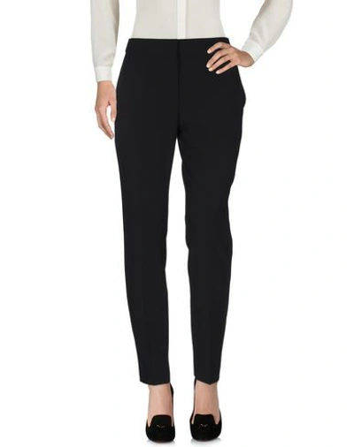 Shop Moschino Woman Pants Black Size 4 Polyester, Polyurethane