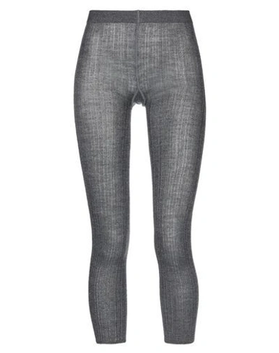 Shop Miu Miu Leggings In Lead