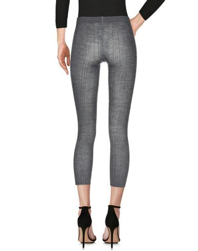 Shop Miu Miu Leggings In Lead