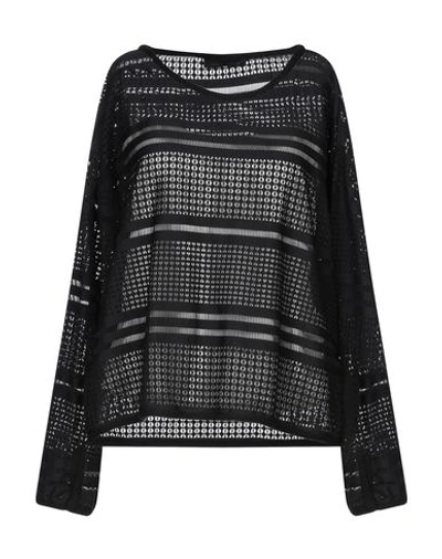 Shop Frankie Morello Sweater In Black
