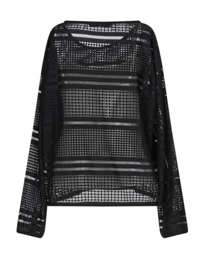 Shop Frankie Morello Sweater In Black