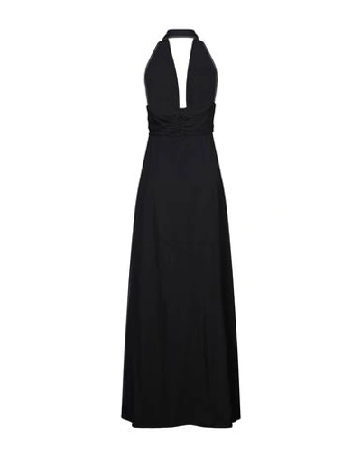 Shop Mantù Long Dresses In Black