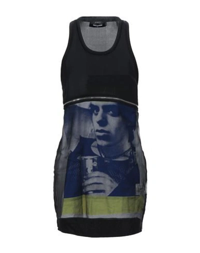 Dsquared2 Short Dresses In Black