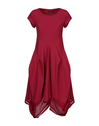 Shop High By Claire Campbell Short Dresses In Garnet