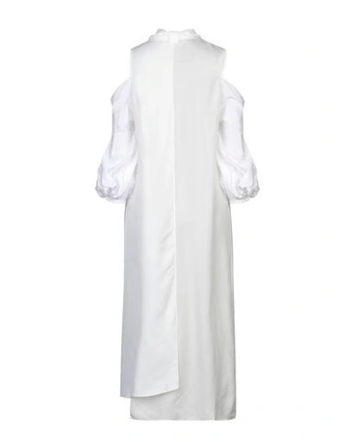 Shop Jw Anderson Midi Dresses In White