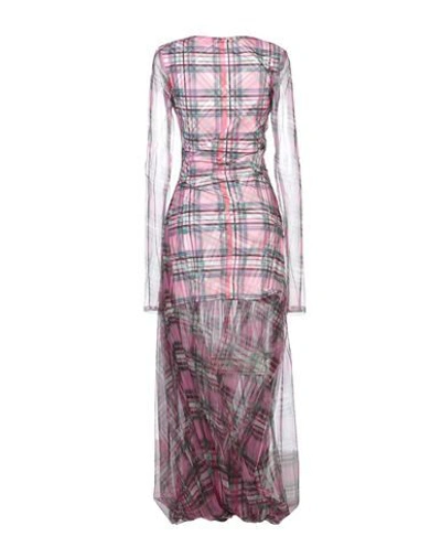 Shop Y/project Woman Maxi Dress Purple Size 2 Cotton, Elastane