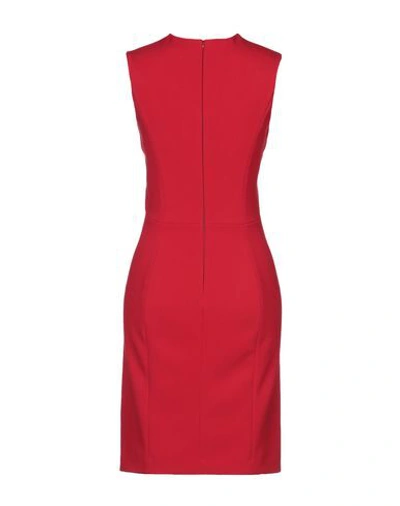 Shop Dsquared2 Woman Mini Dress Red Size 12 Polyester, Viscose, Elastane
