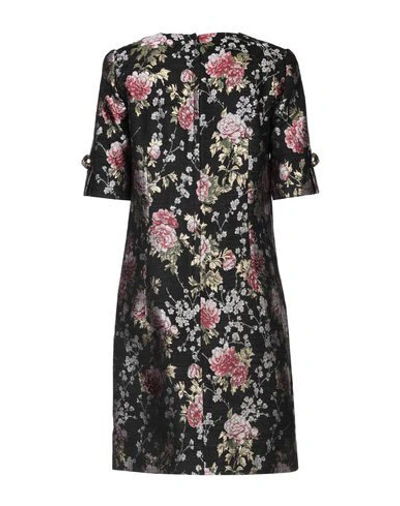Dolce & Gabbana Short Dresses In Black