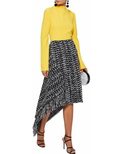 Shop Roland Mouret 3/4 Length Skirts In Black